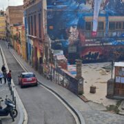 Can Vies - symbolisch für die vielen besetzten Häuser in der Stadt