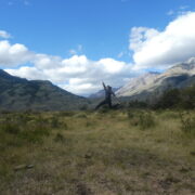 Sicht aus dem Windschutz